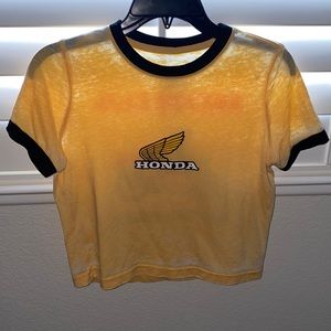 Honda crop top shirt